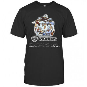 Los Angeles Raiders Champions Signatures T-Shirt